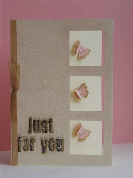 Just for you